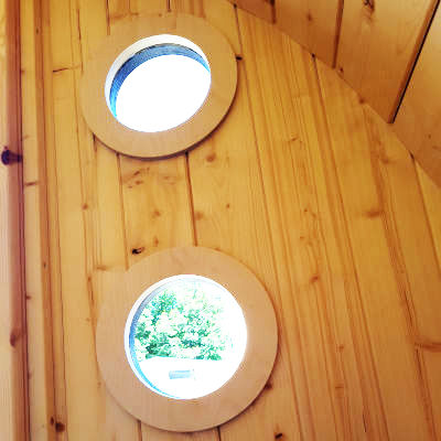 Optimale Platzierung des Lichtes in der Sauna